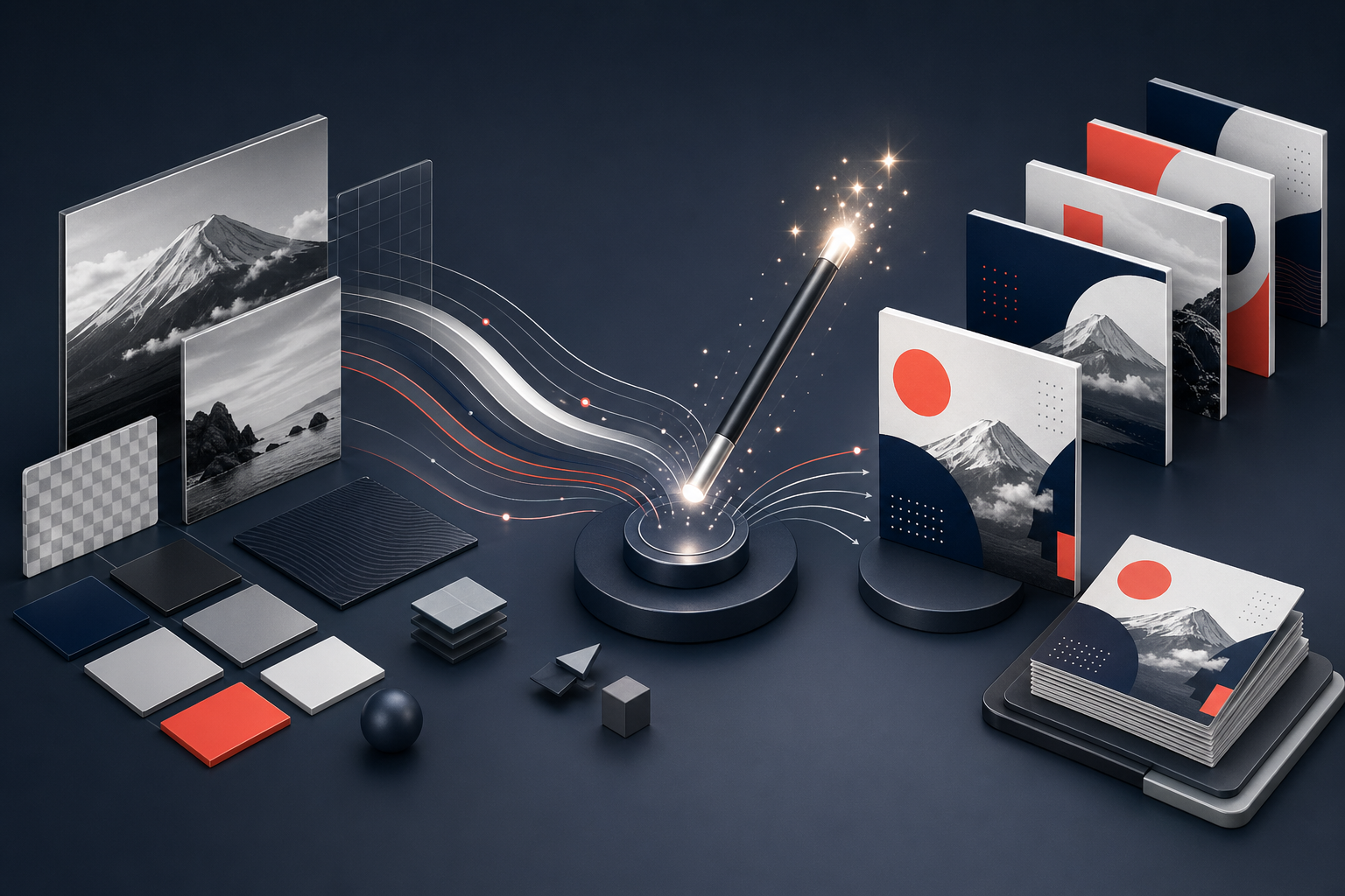 SNS用画像を素早く作るAI編集ワークフロー