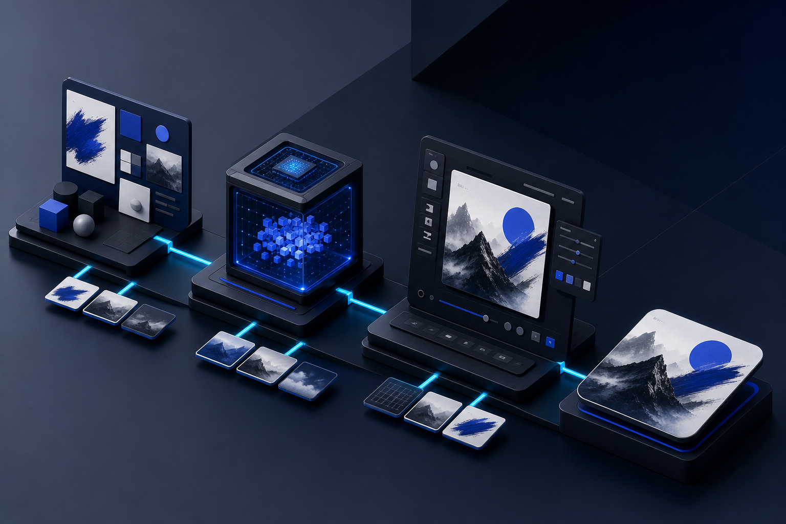 AIサムネイル制作を最短化するワークフロー