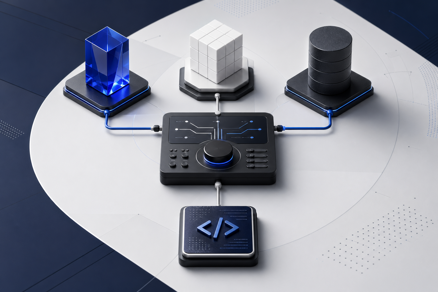 複数AIモデルを束ねるDirectorモードの概念図