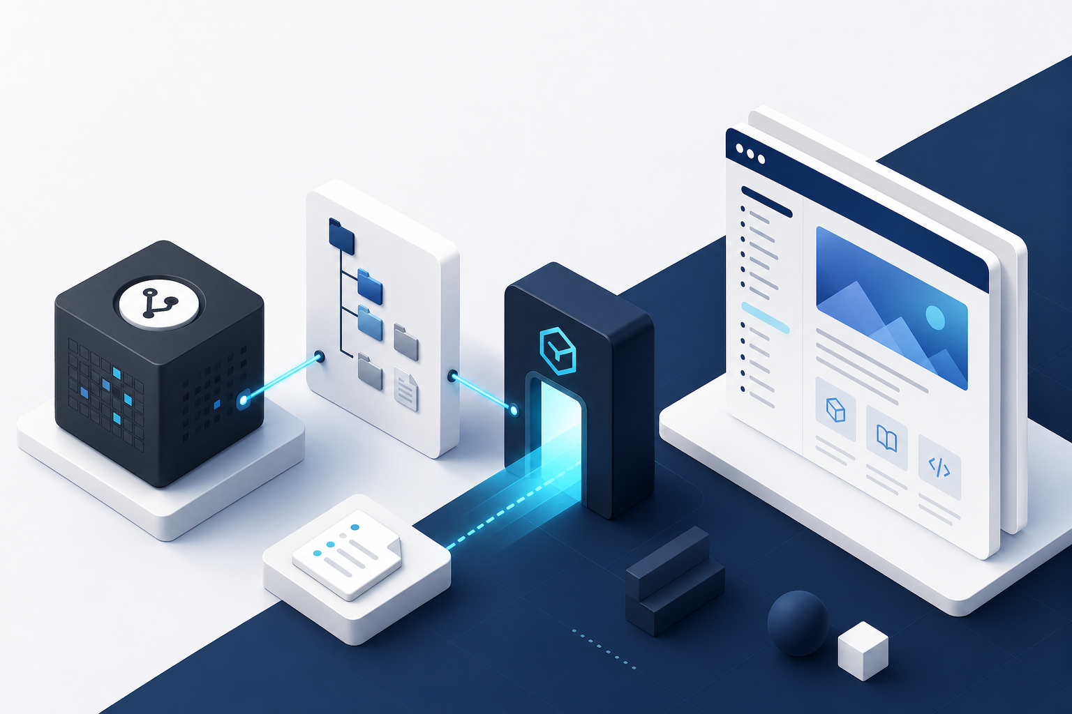 リポジトリから公開へ進むMintlify設定フロー