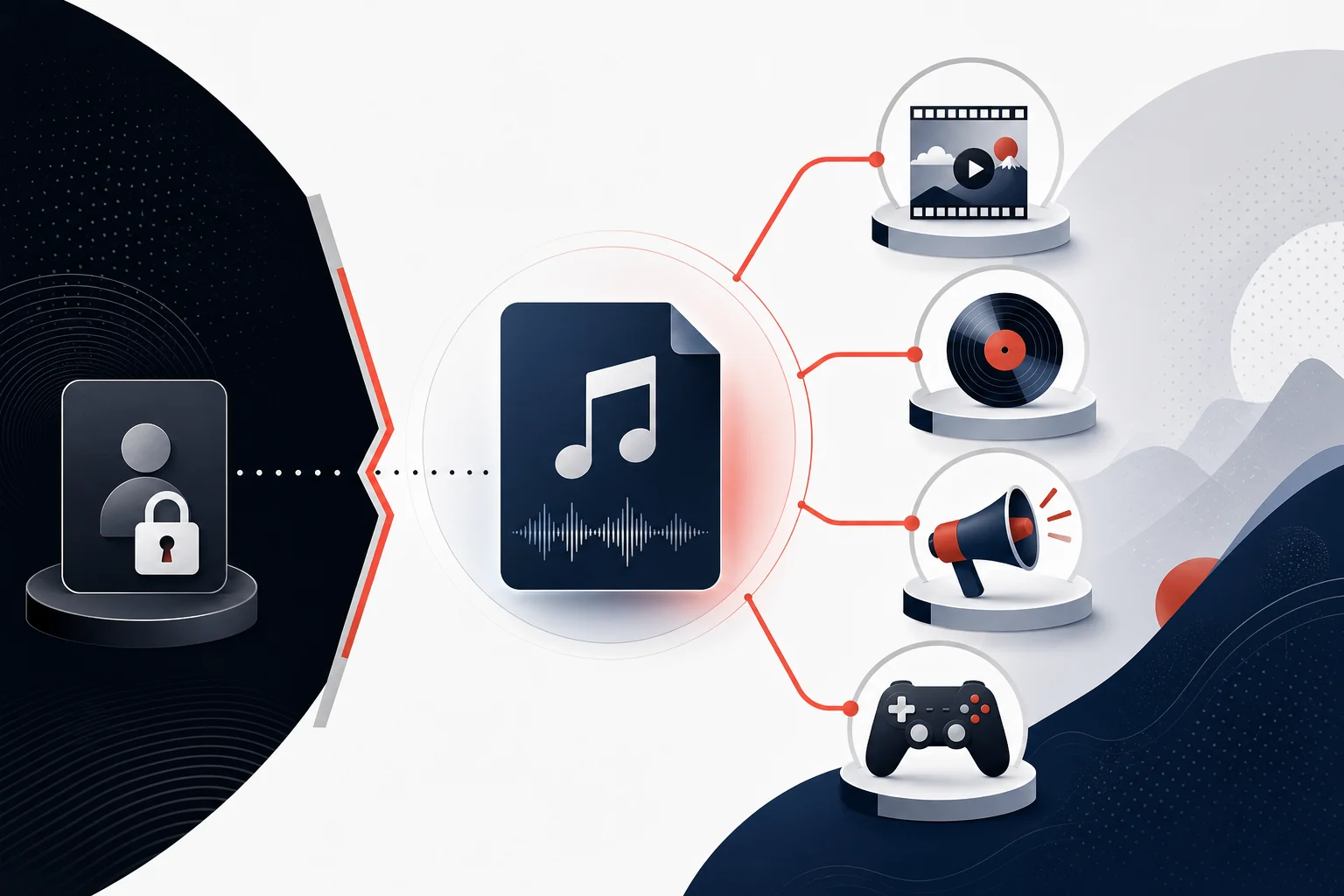 商用利用の可否を分ける配信・広告・ゲーム音源の構成