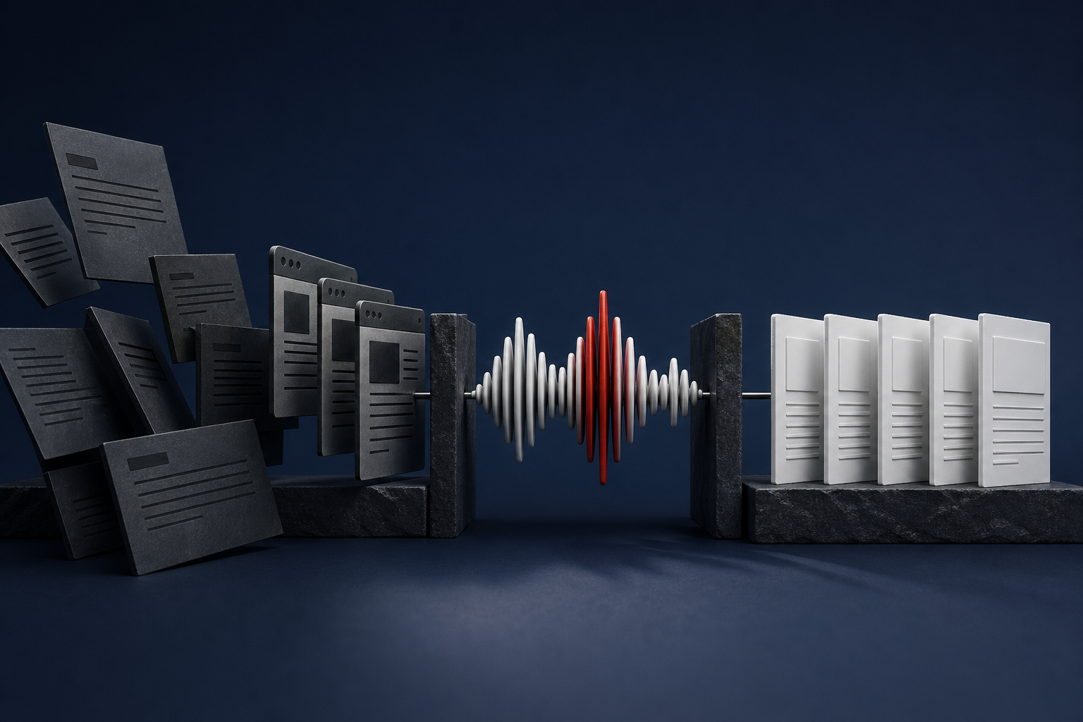 ブランドの文体を統一する声紋と文書の静物