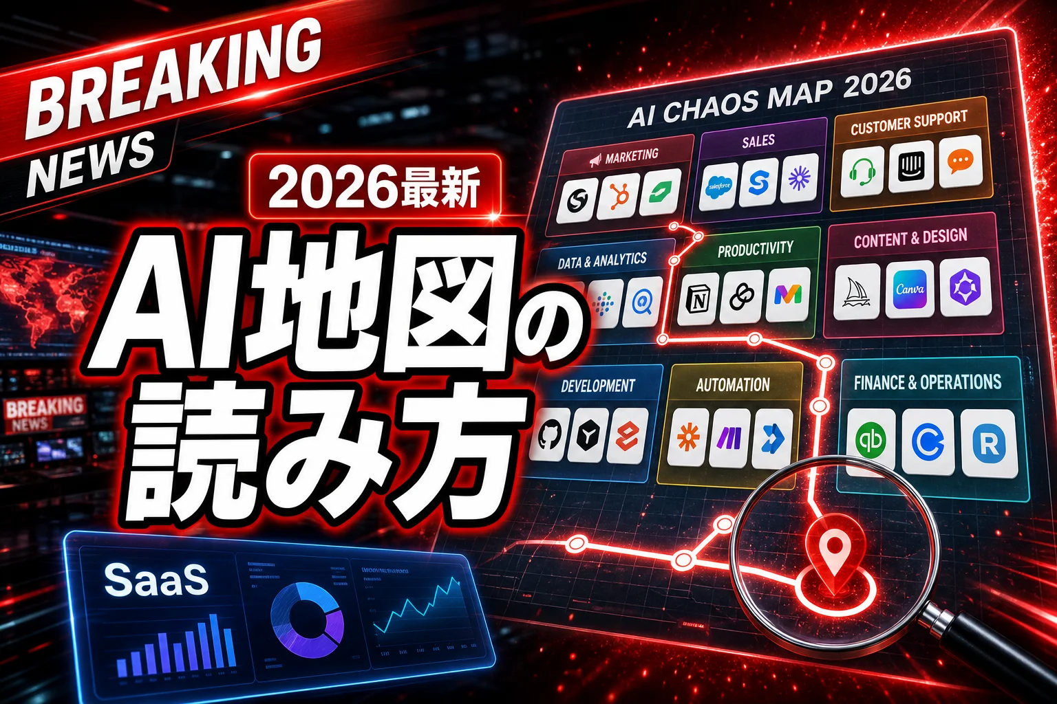 カオスマップとは？生成AI・AIツールの見取り図の読み方と作り方 (2026年版)