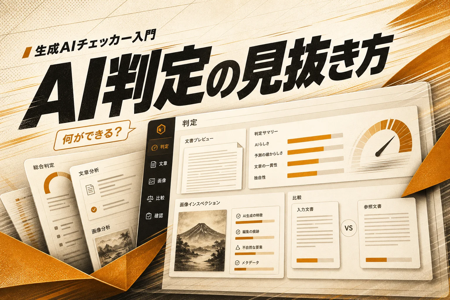 AI判定ツールおすすめ比較｜文章・画像を見抜く仕組みと選び方 (2026年版)