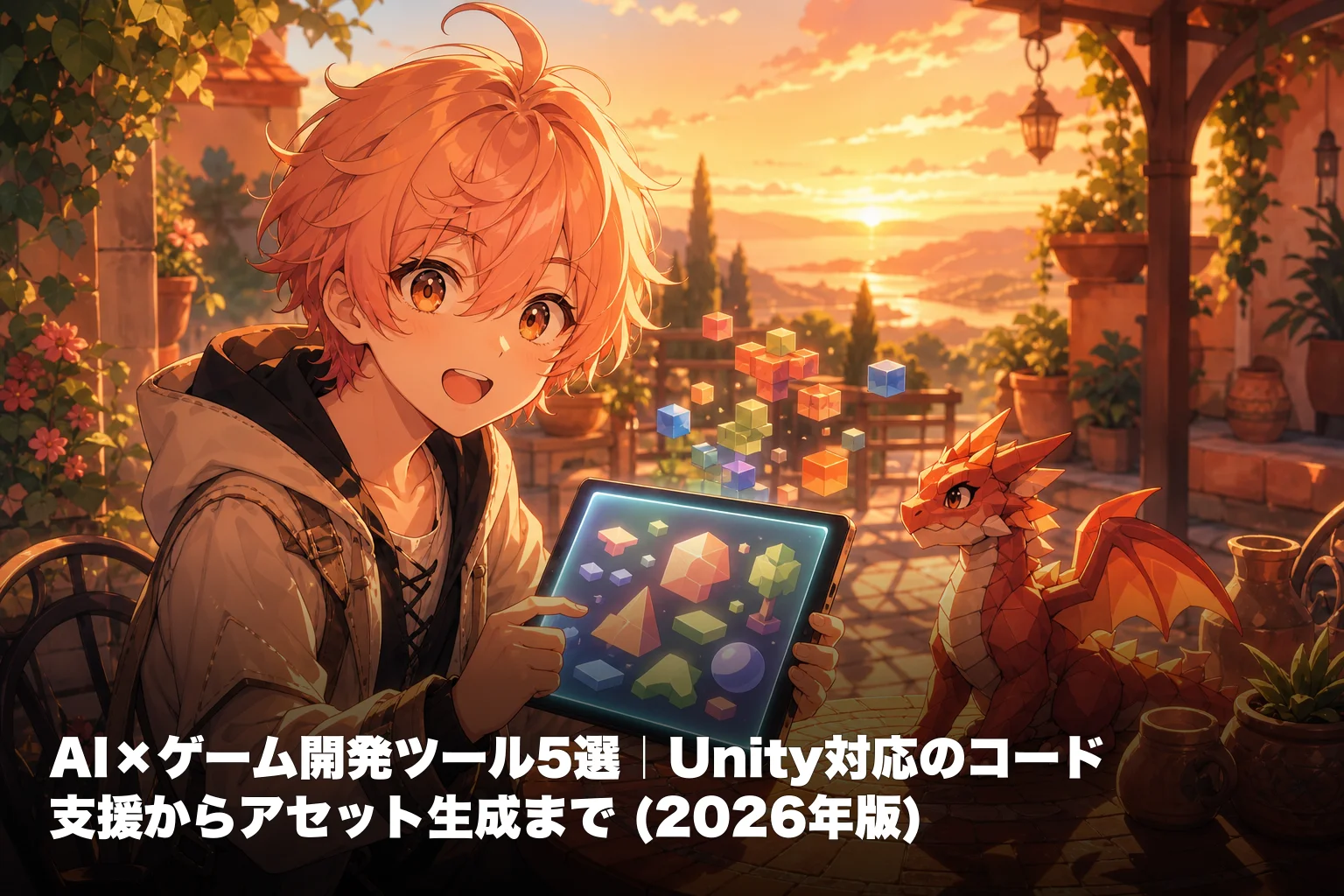 AI×ゲーム開発ツール5選｜Unity対応のコード支援からアセット生成まで (2026年版)