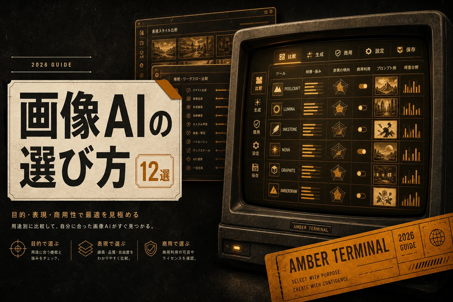 AI生成画像の始め方｜無料ツール12選と料金・商用利用の選び方（2026年版）