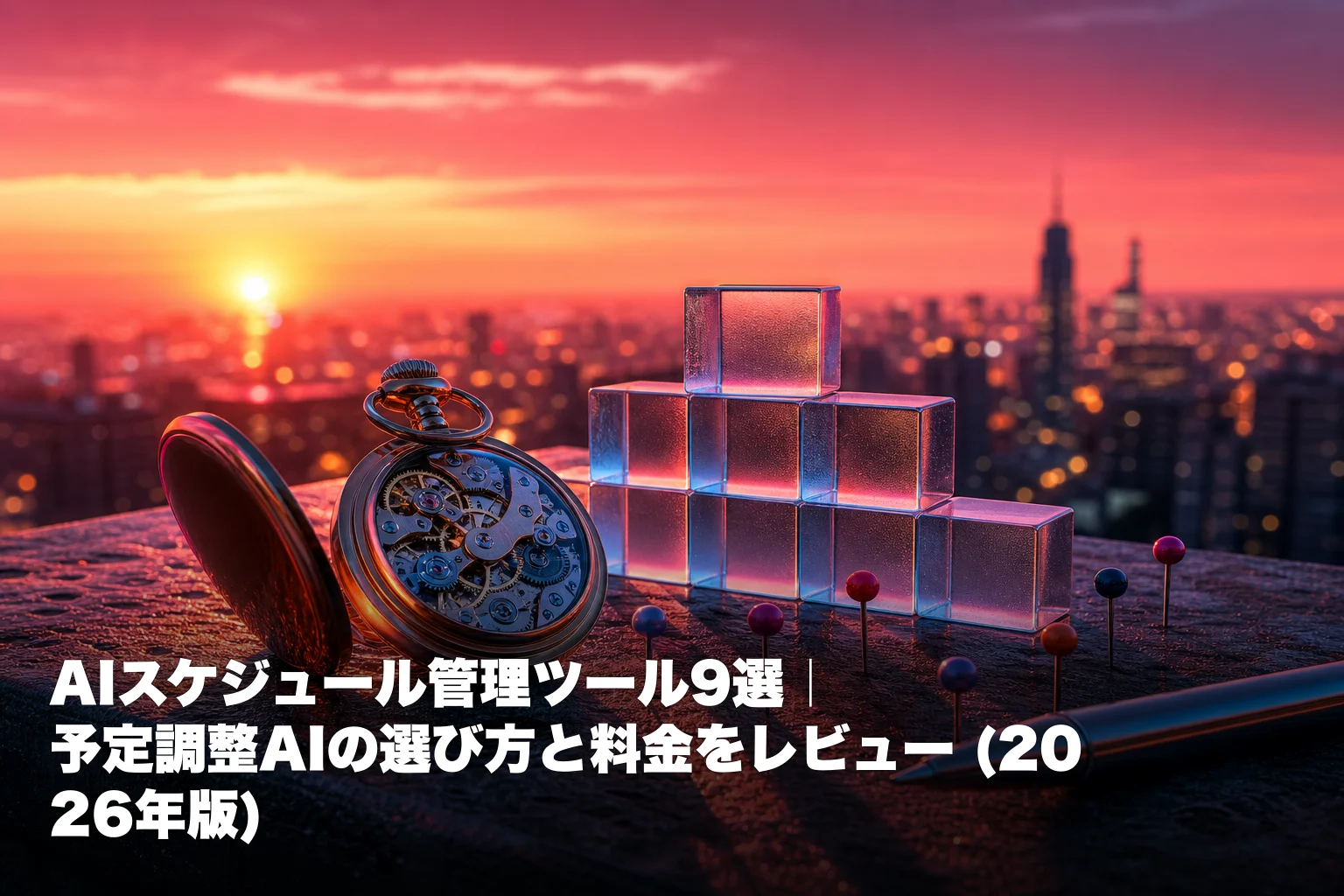AIスケジュール管理ツール9選｜予定調整AIの選び方と料金をレビュー (2026年版)