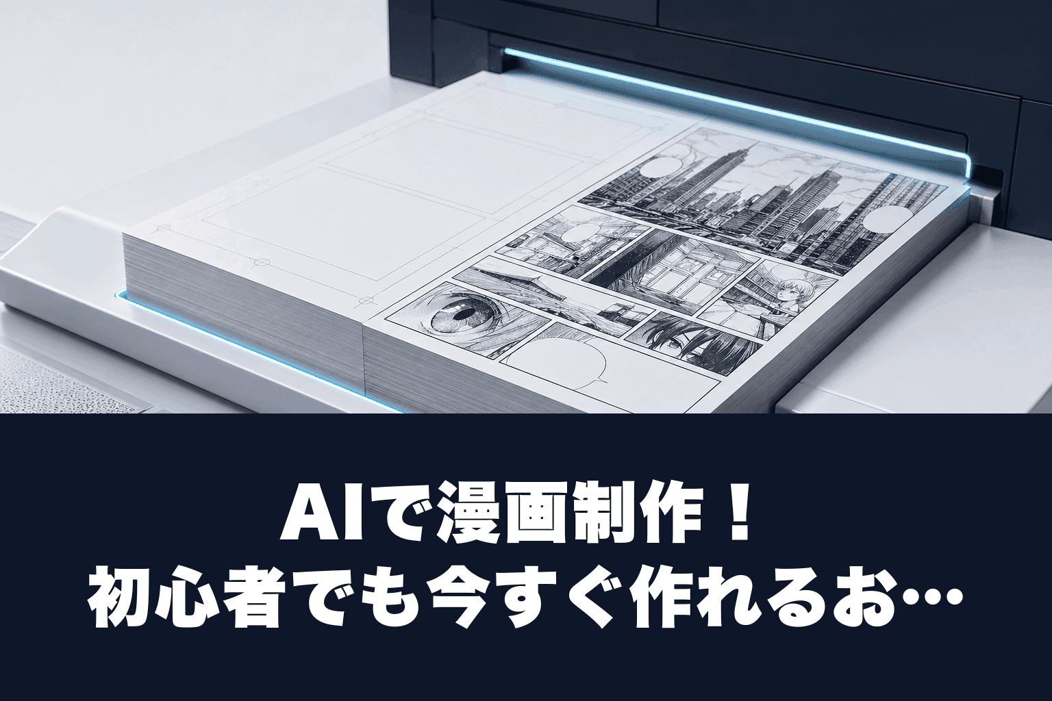 AIで漫画制作！初心者でも今すぐ作れるおすすめツール10選【2026年最新】