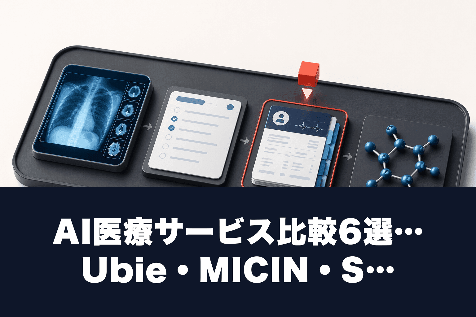 AI医療サービス比較6選｜Ubie・MICIN・SUSMED 月¥0から導入【2026年最新】