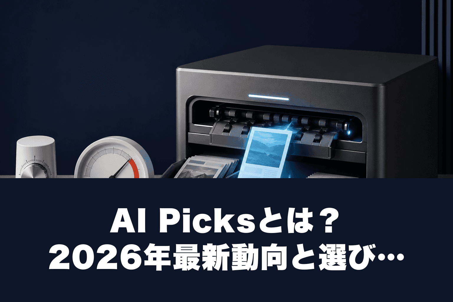 AI Picksとは？2026年最新動向と選び方を30秒で解説
