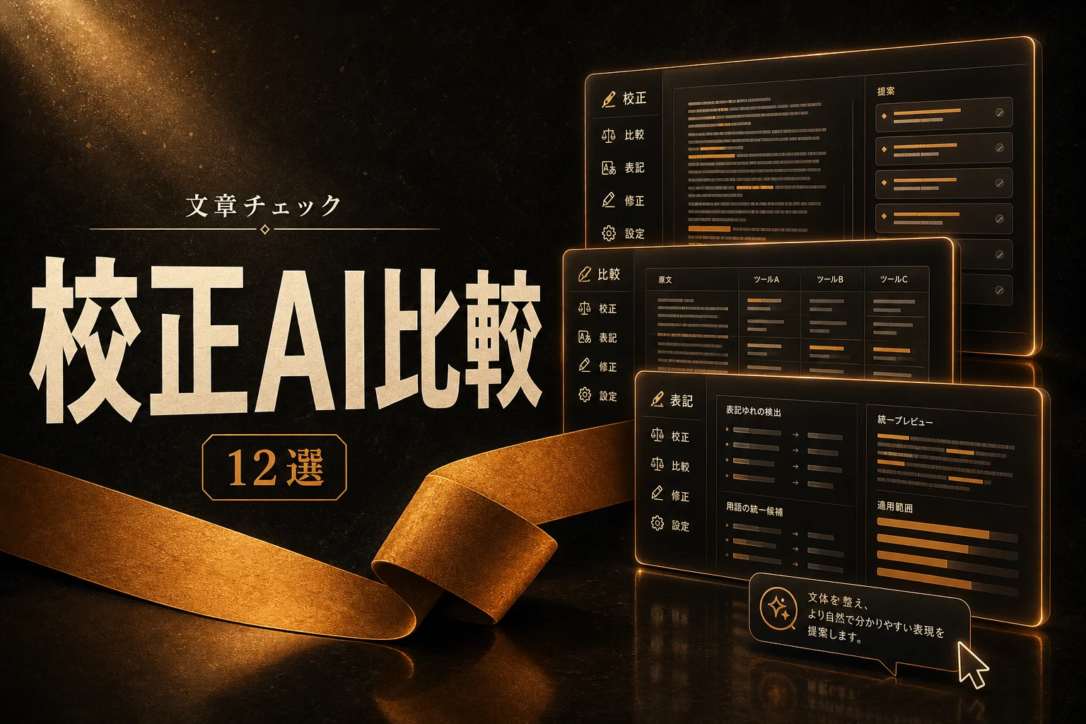文章校正AIツールおすすめ比較12選｜無料・料金・使い分け (2026年版)
