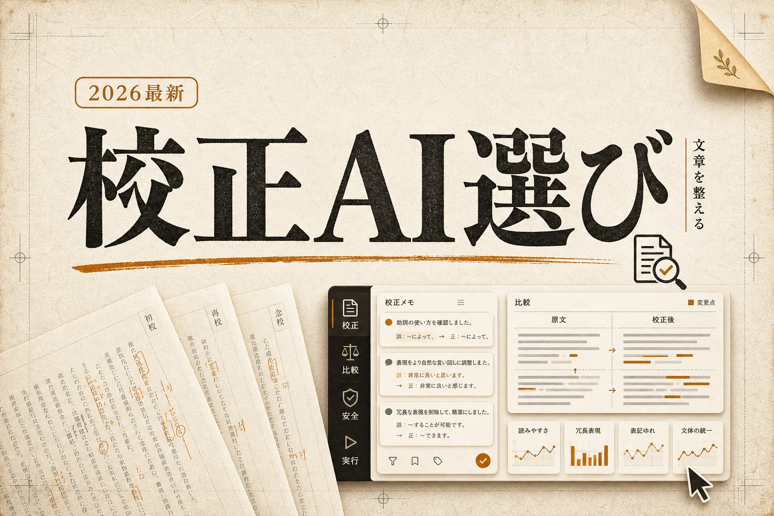文章校正ツール 無料で1万字まで通せる5本｜有料は月550円から (2026年版)
