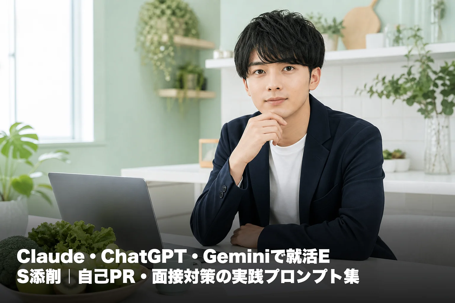 Claude・ChatGPT・Geminiで就活ES添削｜自己PR・面接対策の実践プロンプト集
