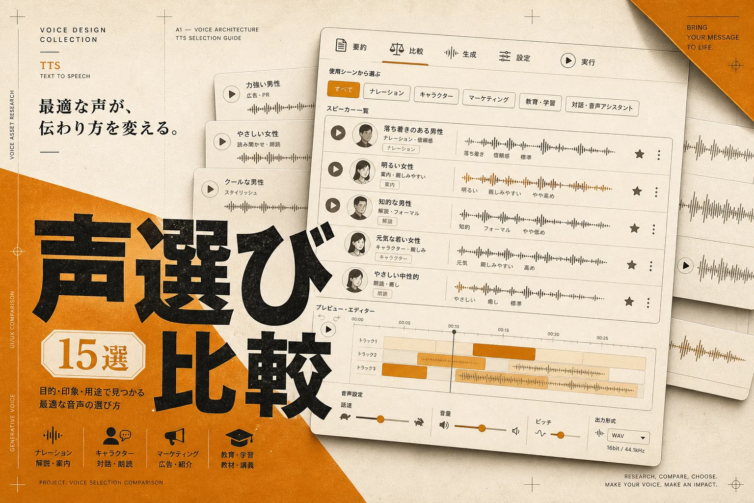 AI音声読み上げ 無料で使える15ツールを用途別に比較（2026年版）
