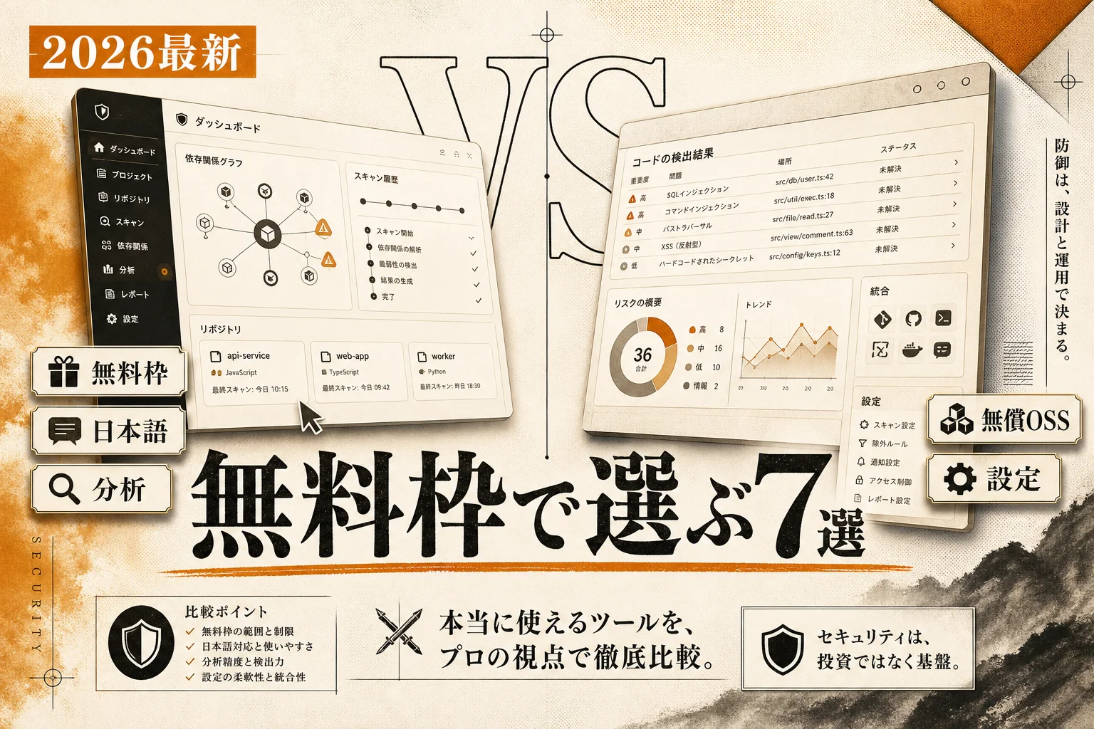Aikido Security 代替7選と無料枠比較 料金と選び方 (2026年版)