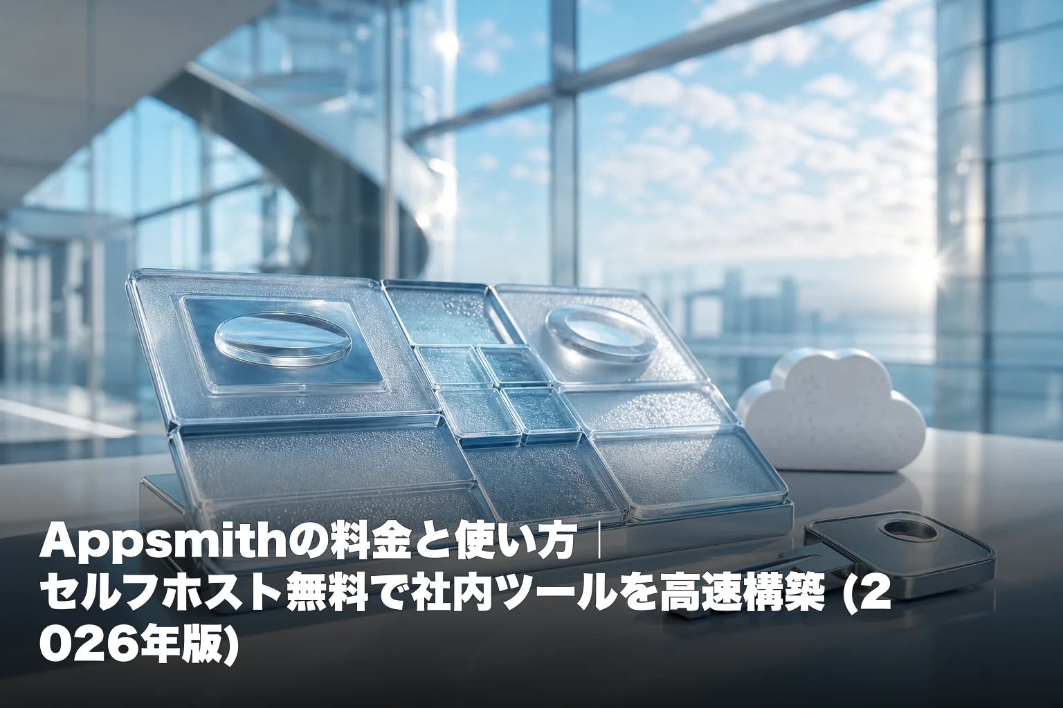 Appsmithの料金と使い方｜セルフホスト無料で社内ツールを高速構築 (2026年版)