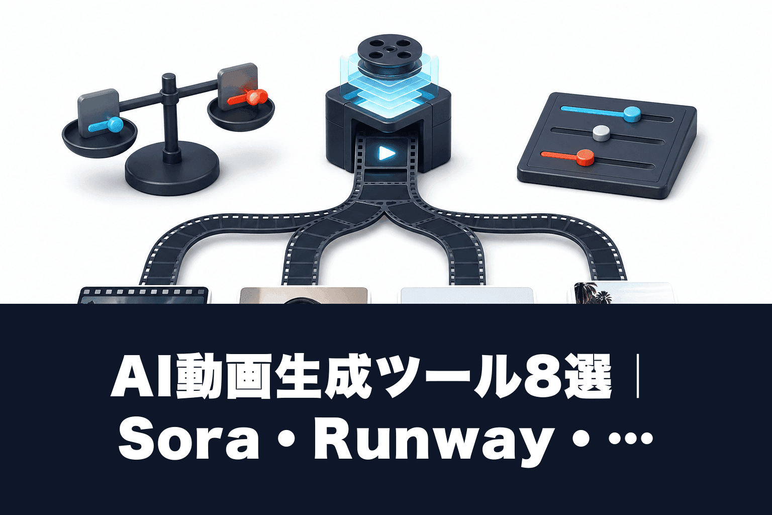 【2026年最新】AI動画生成ツール8選｜Sora・Runway・Kling・HeyGenを用途別に徹底比較