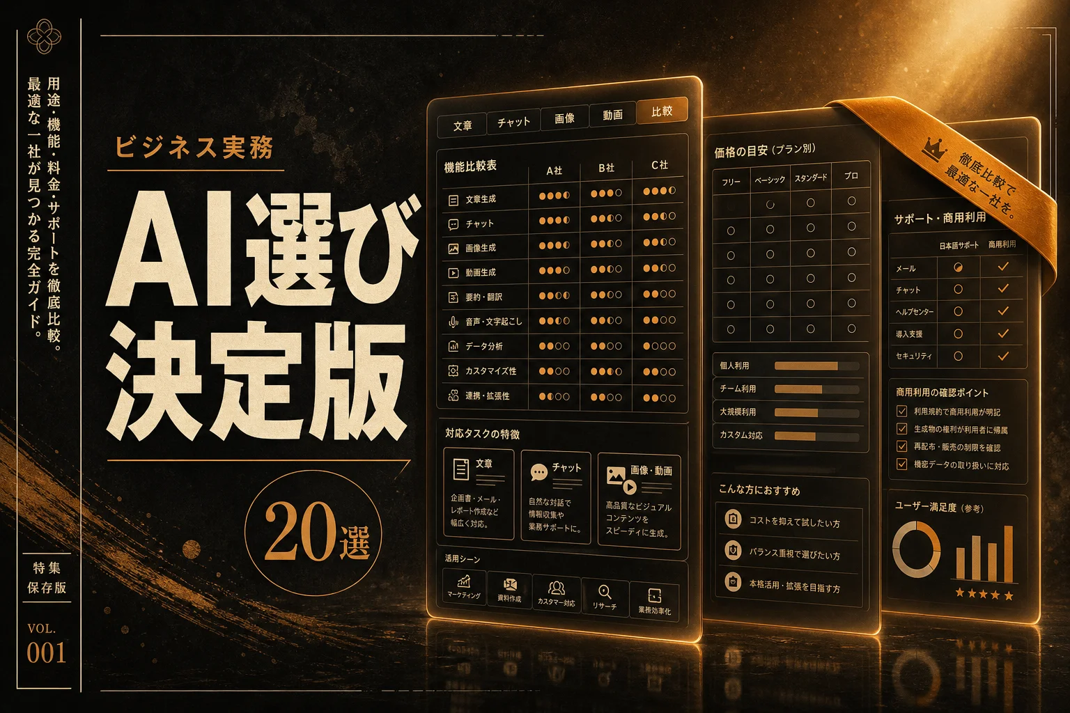 AIツールおすすめ20選 ビジネス用を種類別に厳選 (2026年版)
