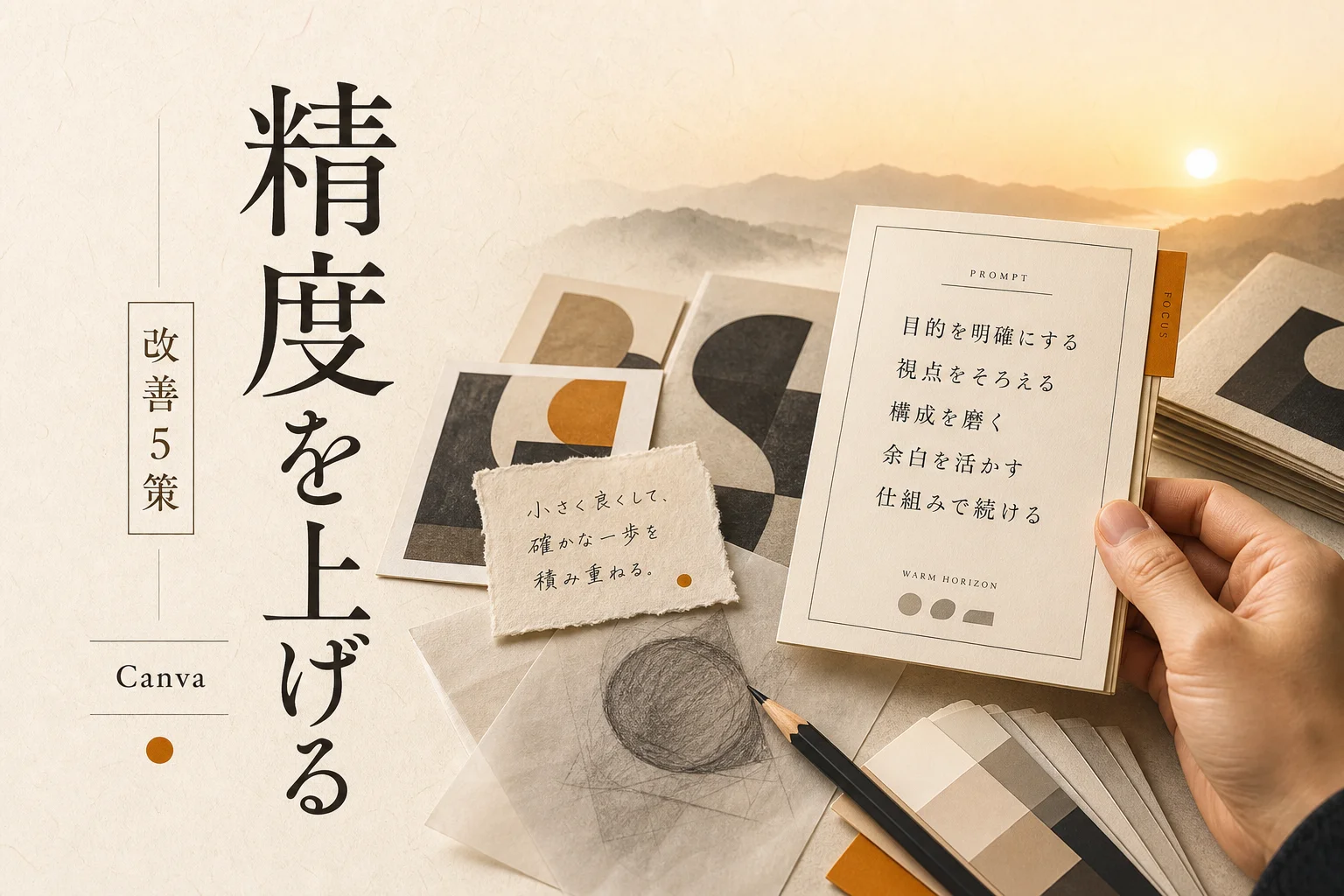 Canva AIの精度が低いと感じたら試す改善策5つ｜プロンプトと設定の見直し