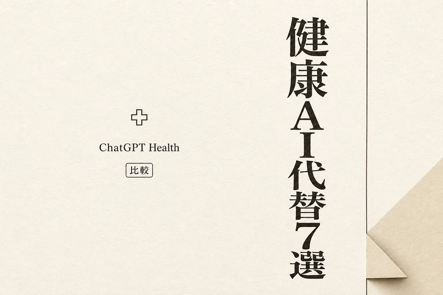 ChatGPT Health 代替7選、無料・日本語・オープンソース対応の健康AI比較 (2026年版)