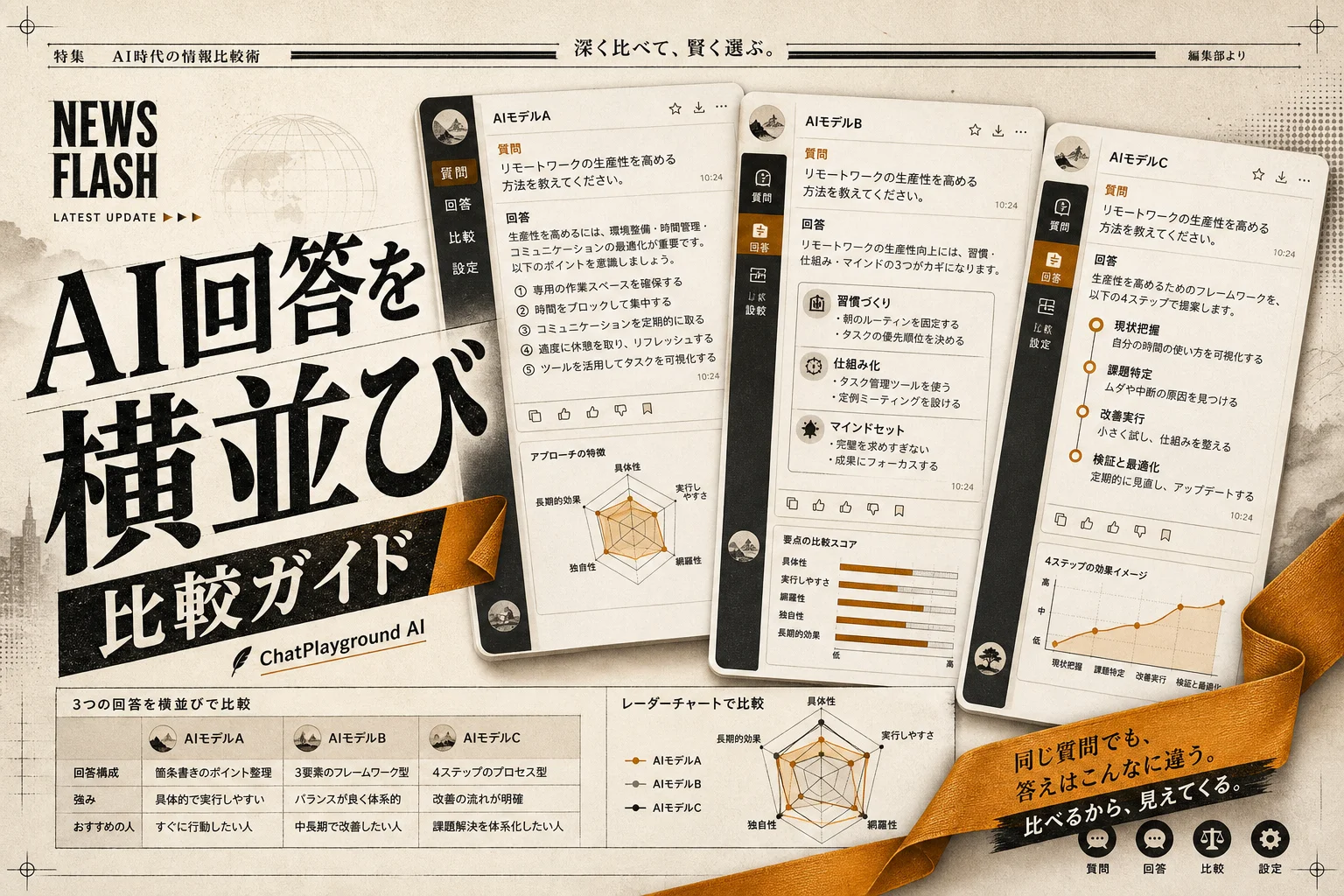 ChatPlayground AIとは？複数AIを横並び比較できる買い切り$79の実力 (2026年版)