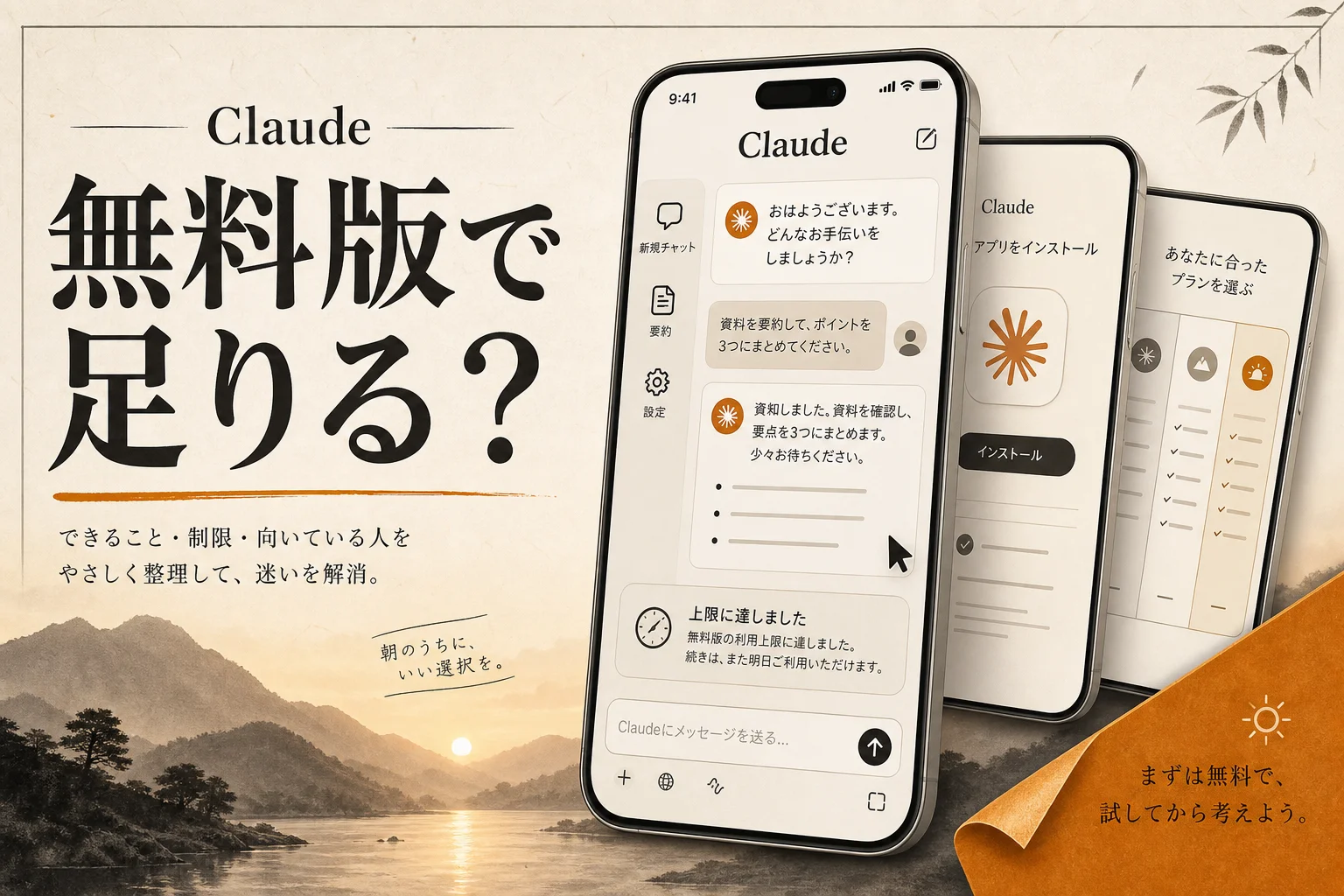 クロード（Claude）アプリの使い方と料金 無料版でどこまで足りるか (2026年版)