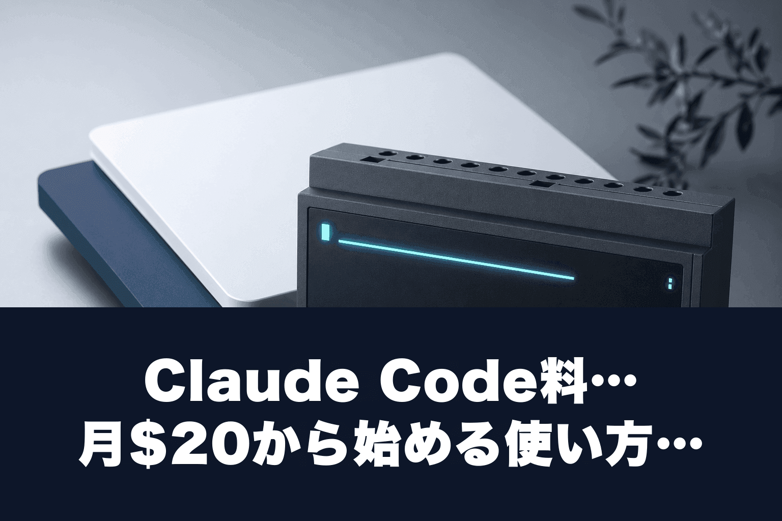 Claude Code料金2026｜月$20から始める使い方と無料枠
