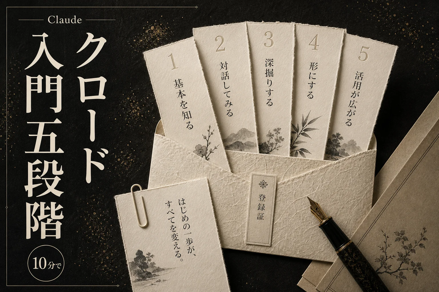 Claude 始め方を5ステップで解説｜無料登録から使い方の基本まで
