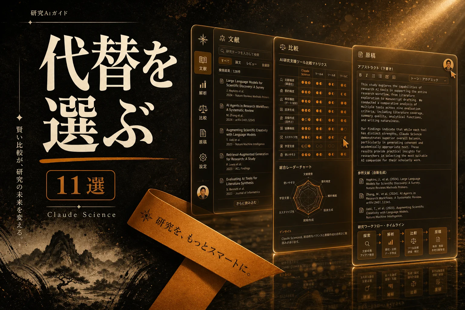 Claude Scienceの代替11選 — 無料・日本語・オープンソースで選ぶ研究AI (2026年版)