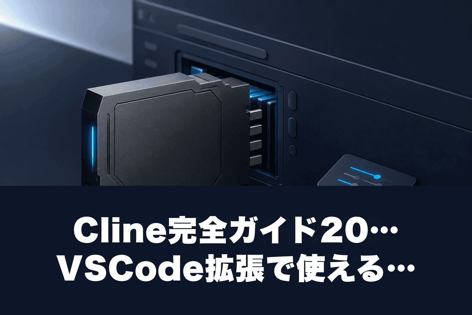 Cline完全ガイド2026｜VSCode拡張で使える無料AIコーディングエージェントの設定と活用術