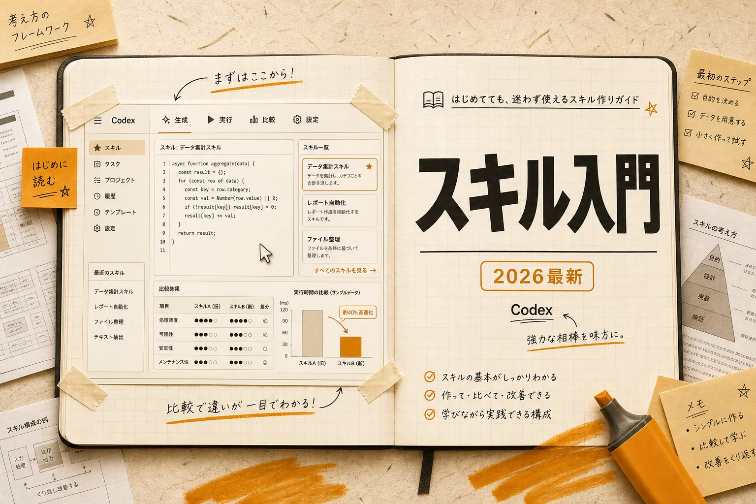 Codex skillsとは？定番スキルの選び方と使い方 (2026年版)