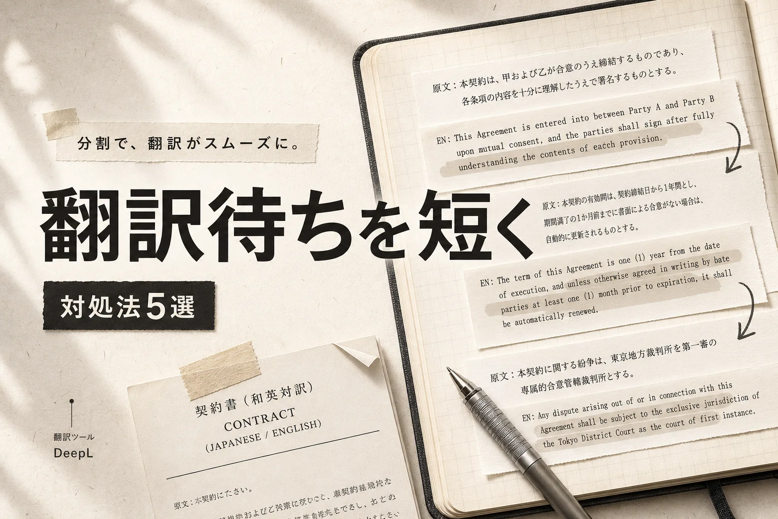 DeepLが遅い原因と対処法5選 レスポンスを3倍速くする設定