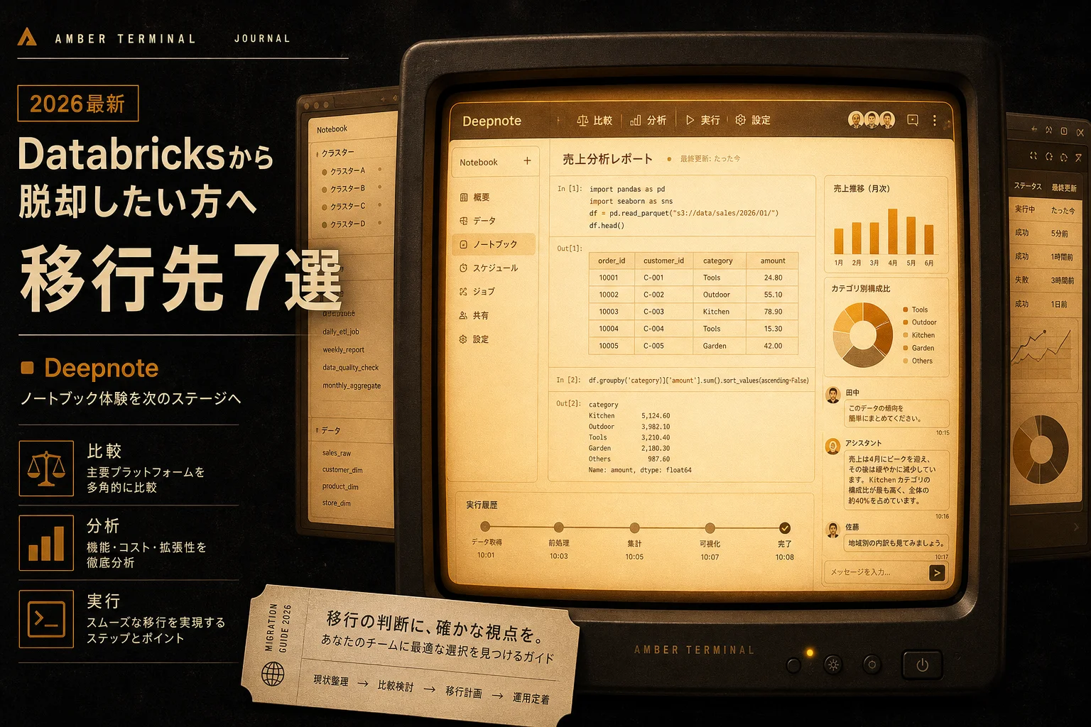 Deepnote 代替7選、無料・日本語・OSSで選ぶ移行先 (2026年版)