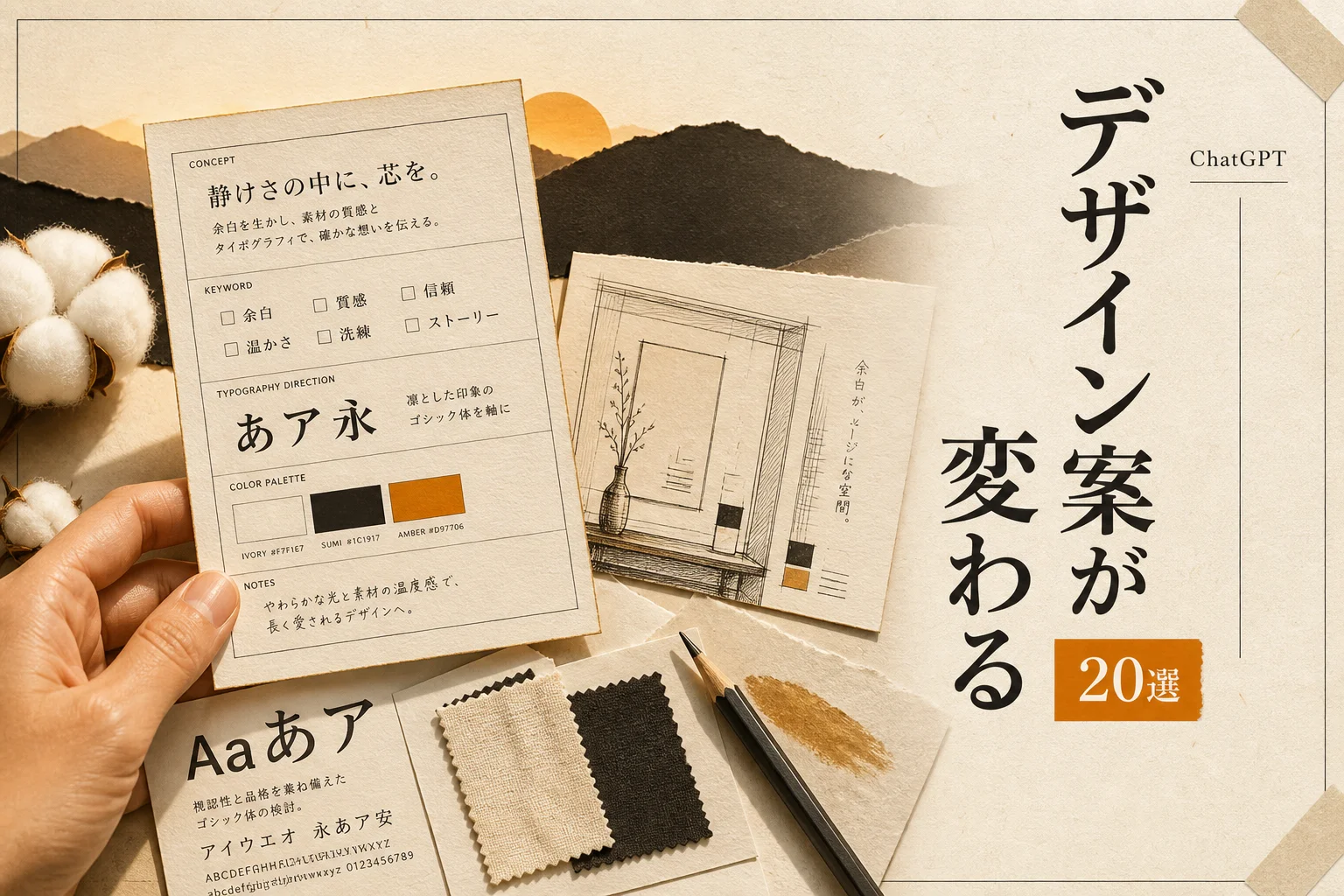 デザイナー向けChatGPTプロンプト20選 コピペで使えるテンプレ集 (2026年版)