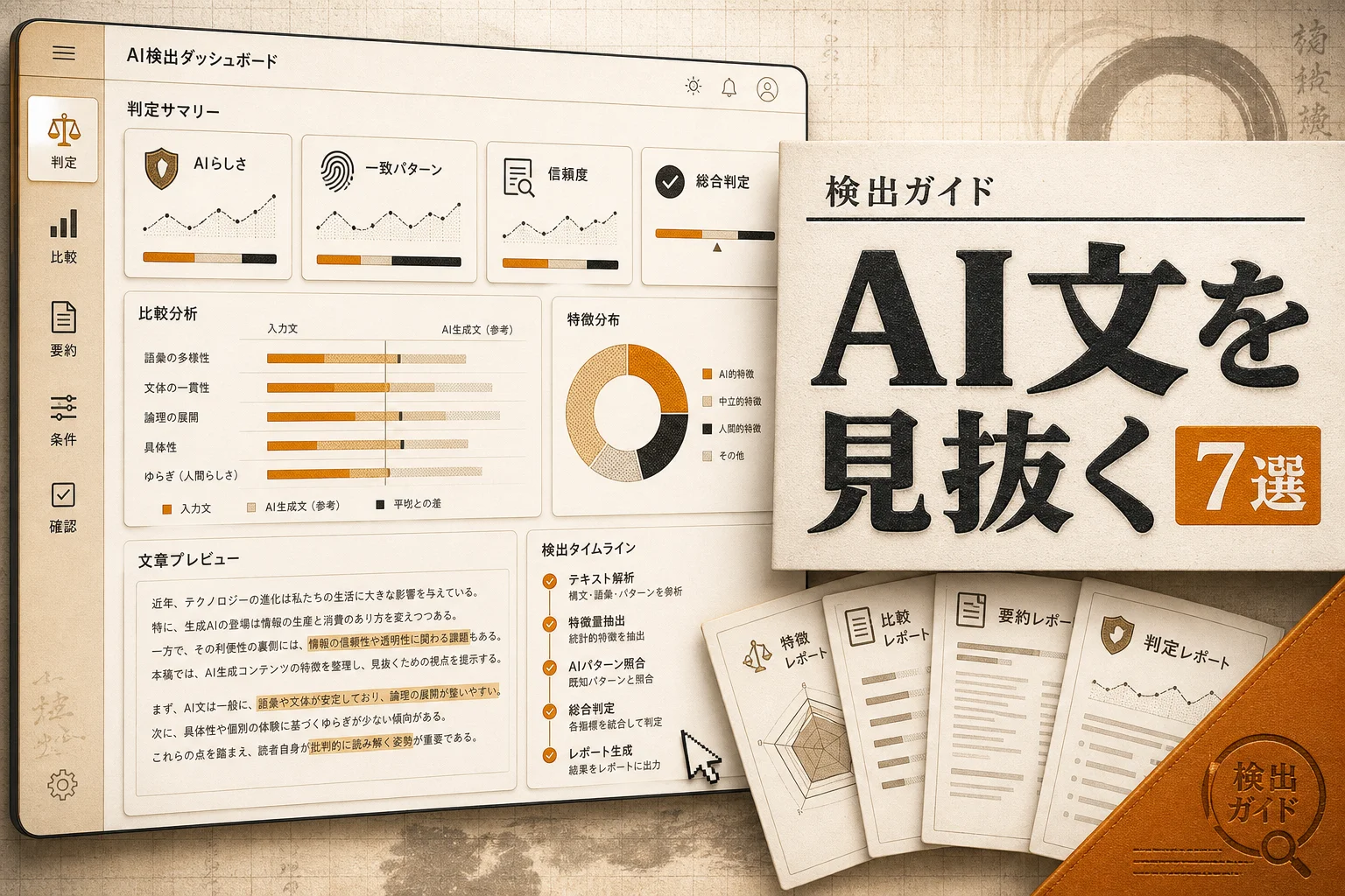 AIが書いた文章を見破るツール7選と誤判定を防ぐ使い方 (2026年版)