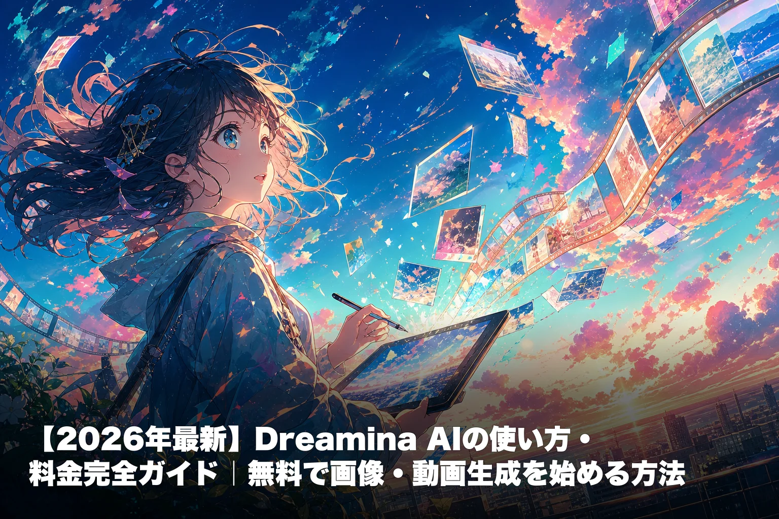 Dreamina AIの使い方と料金｜無料で画像・動画生成を始める手順 (2026年版)