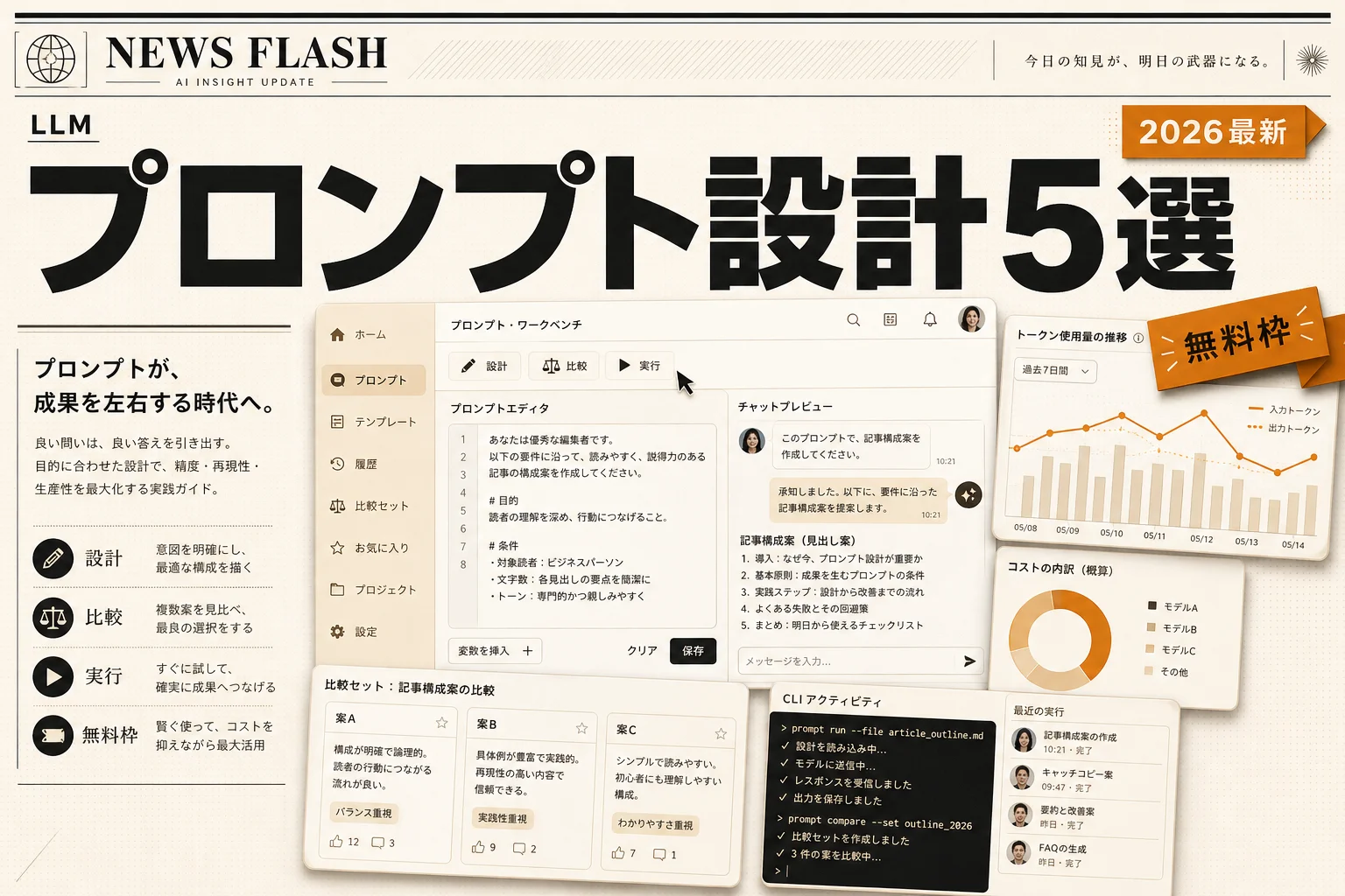エンジニア向けプロンプト設計AI 5選｜月3,000円以下の選び方 (2026年版)