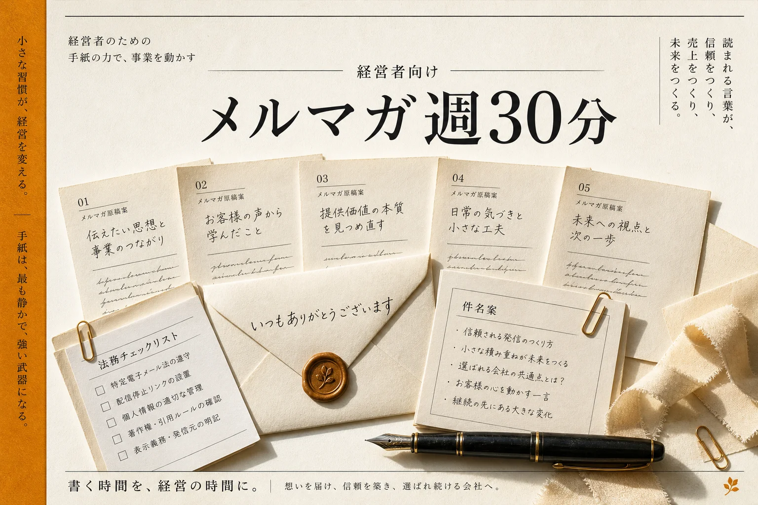 経営者のメルマガ作成AIベスト5 — 月3,000円以下で回す選び方 (2026年版)