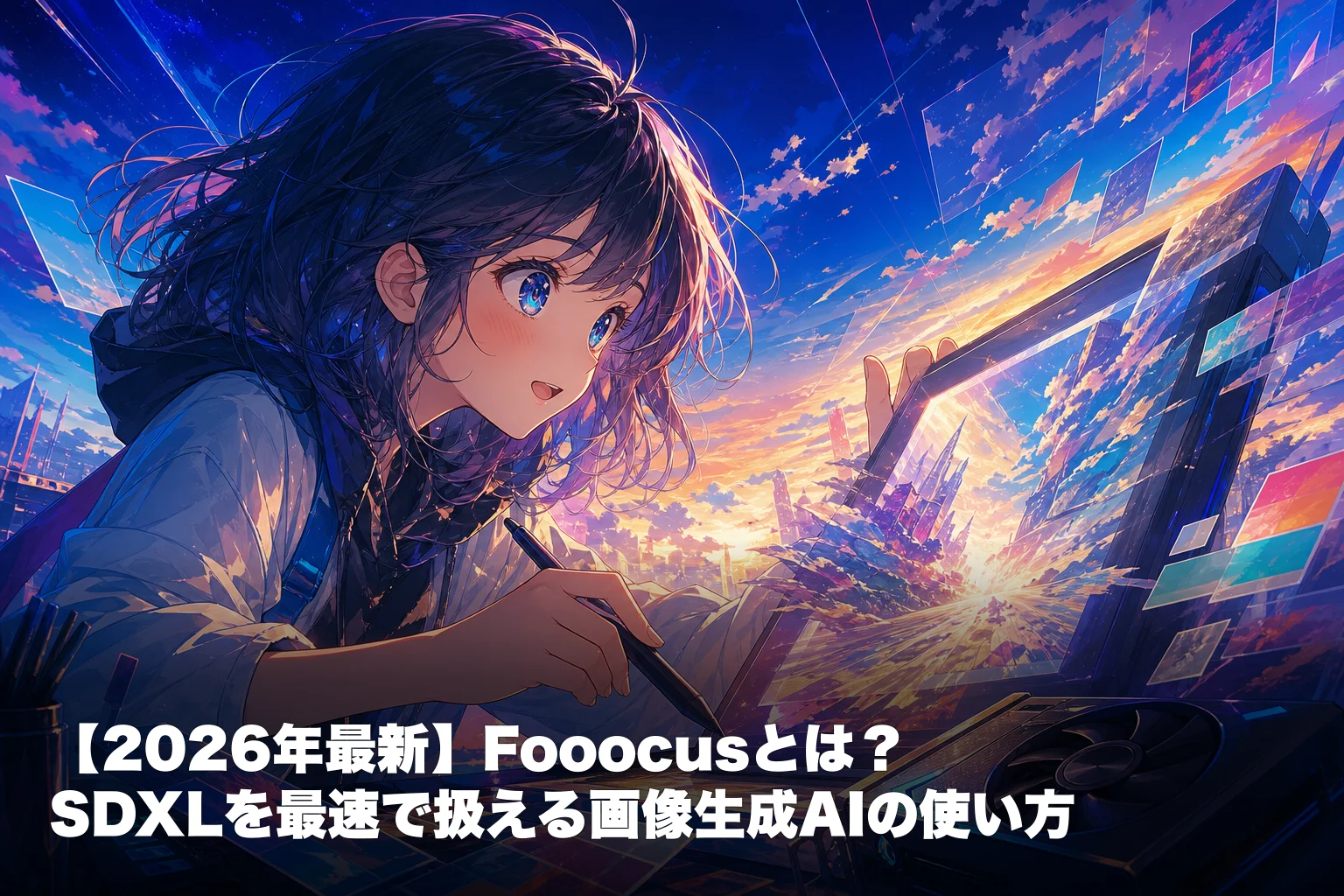 【2026年最新】Fooocusとは？SDXLを最速で扱える画像生成AIの使い方