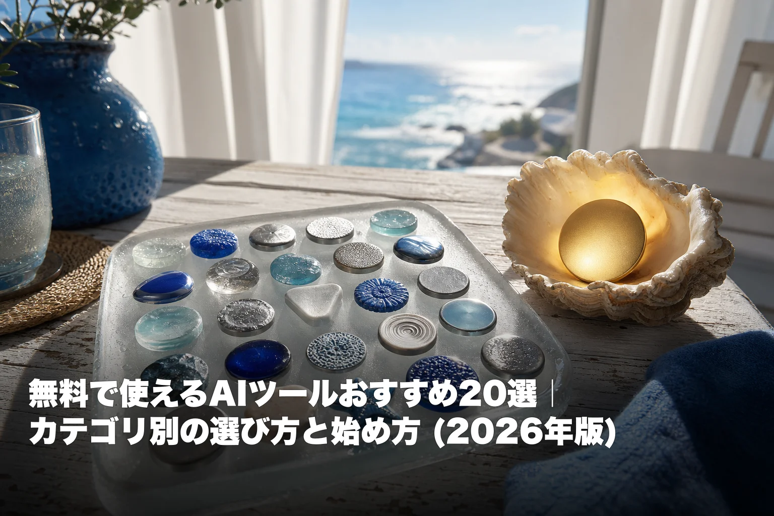 無料で使えるAIツールおすすめ20選｜カテゴリ別の選び方と始め方 (2026年版)
