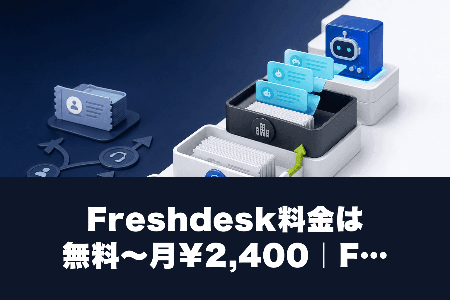 Freshdesk料金は無料〜月¥2,400｜Freddy AI自動応答の使い方を5分で