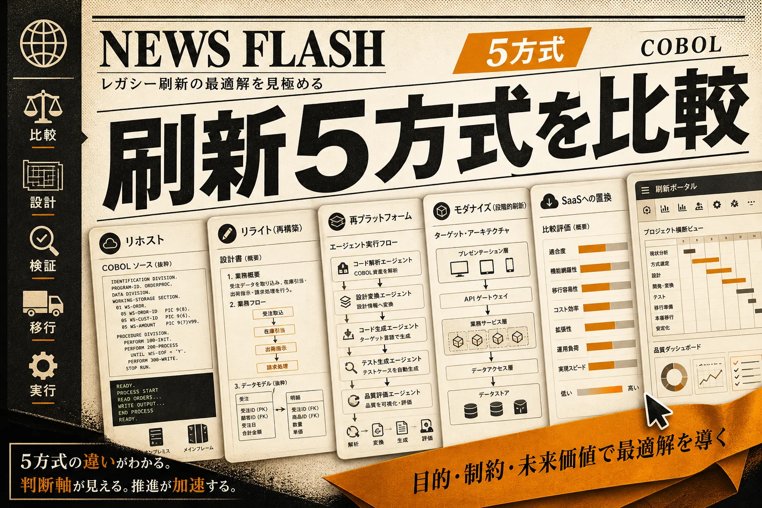 Fujitsu Application Transform 代替5方式と無料で試す手順 (2026年版)