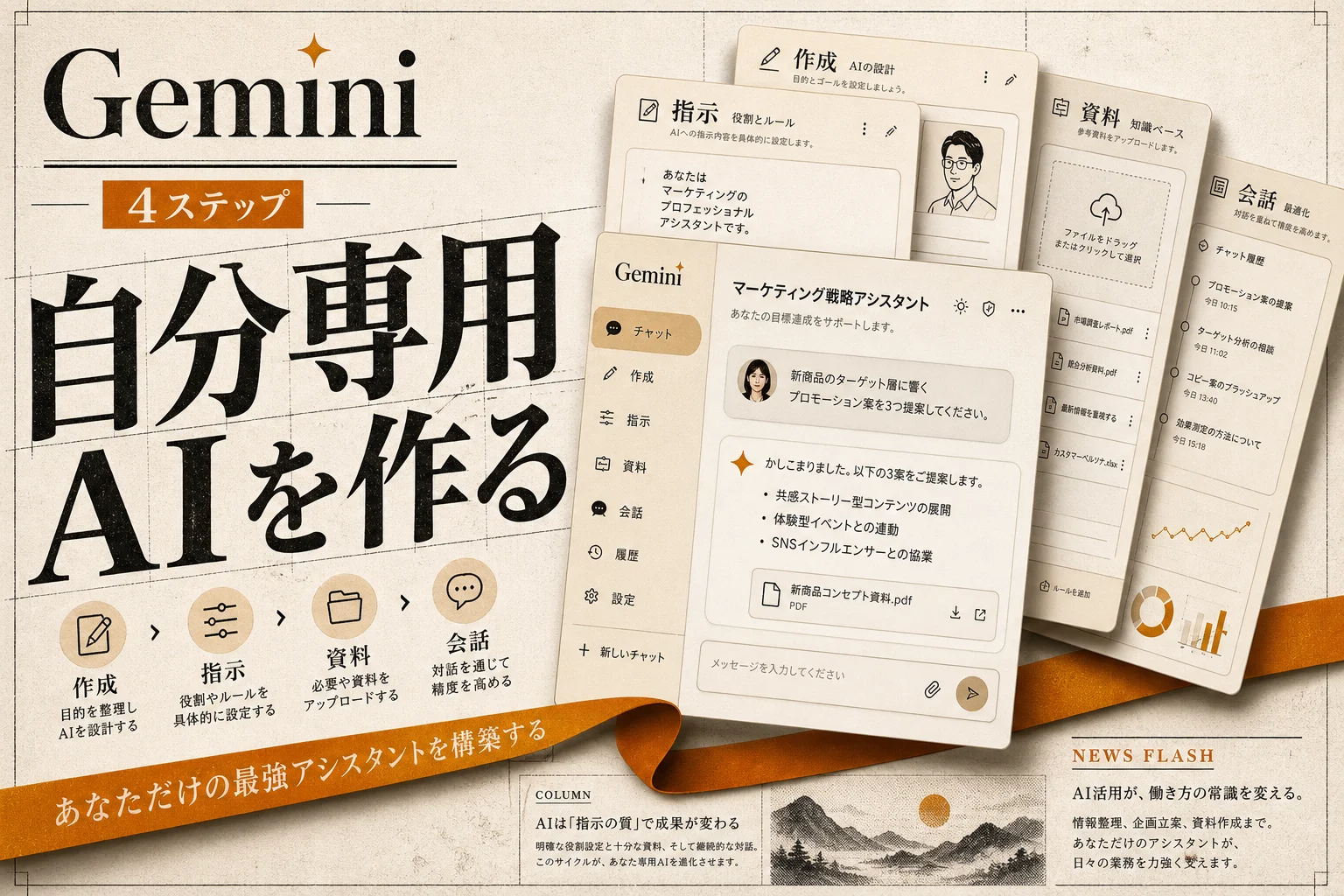 Gemとは？Geminiで作る自分専用AIの使い方と料金・GPTsとの違い