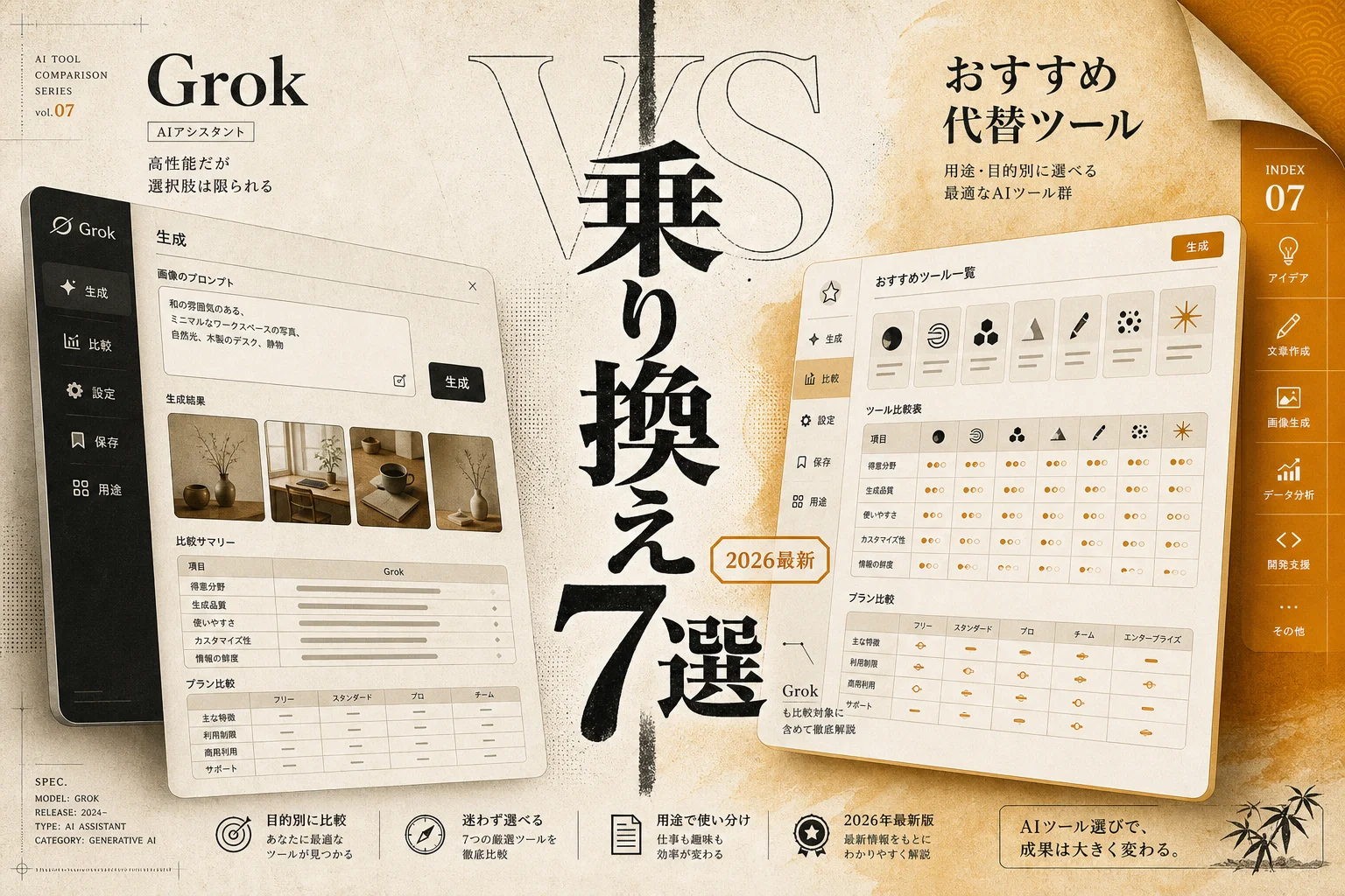 Grok画像生成の代替7選｜無料・日本語・オープンソースで選ぶ(2026年版)