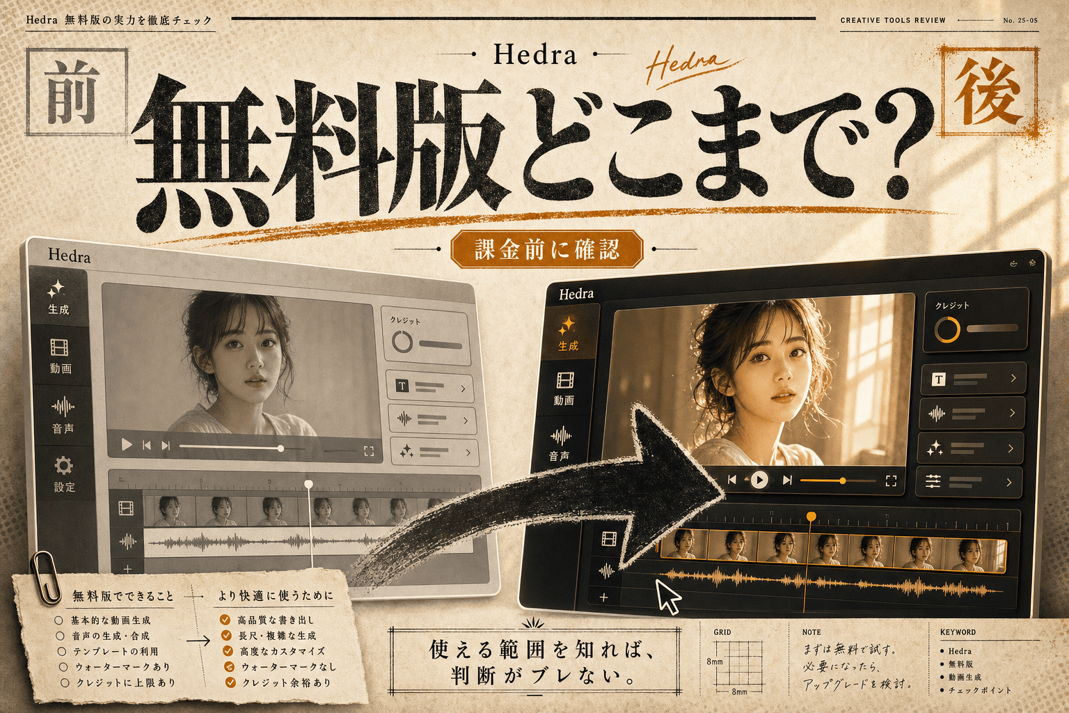 Hedraの無料プランは何ができる？クレジットの中身と有料版との差 (2026年版)