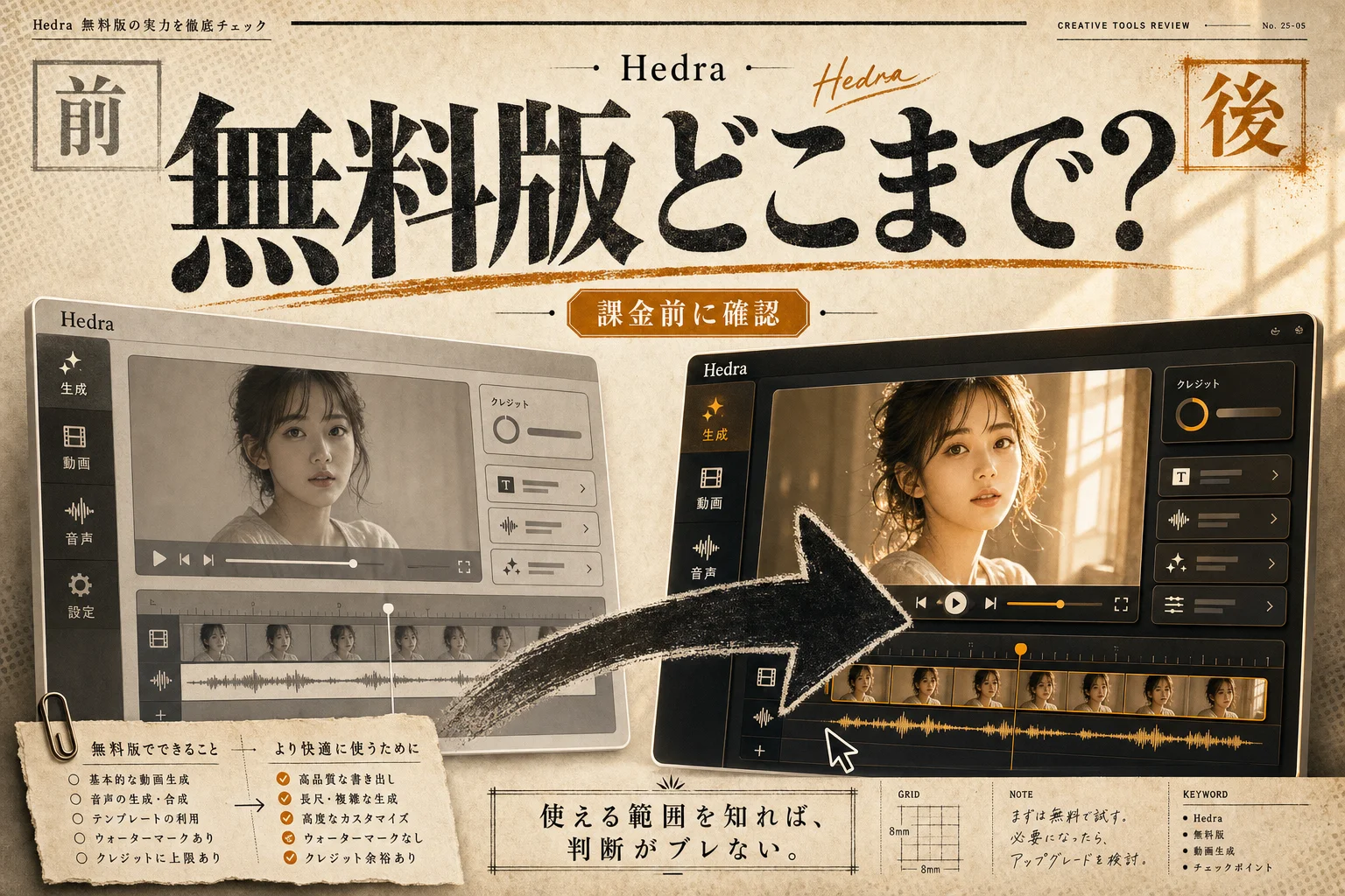 Hedraの無料プランは何ができる？クレジットの中身と有料版との差 (2026年版)