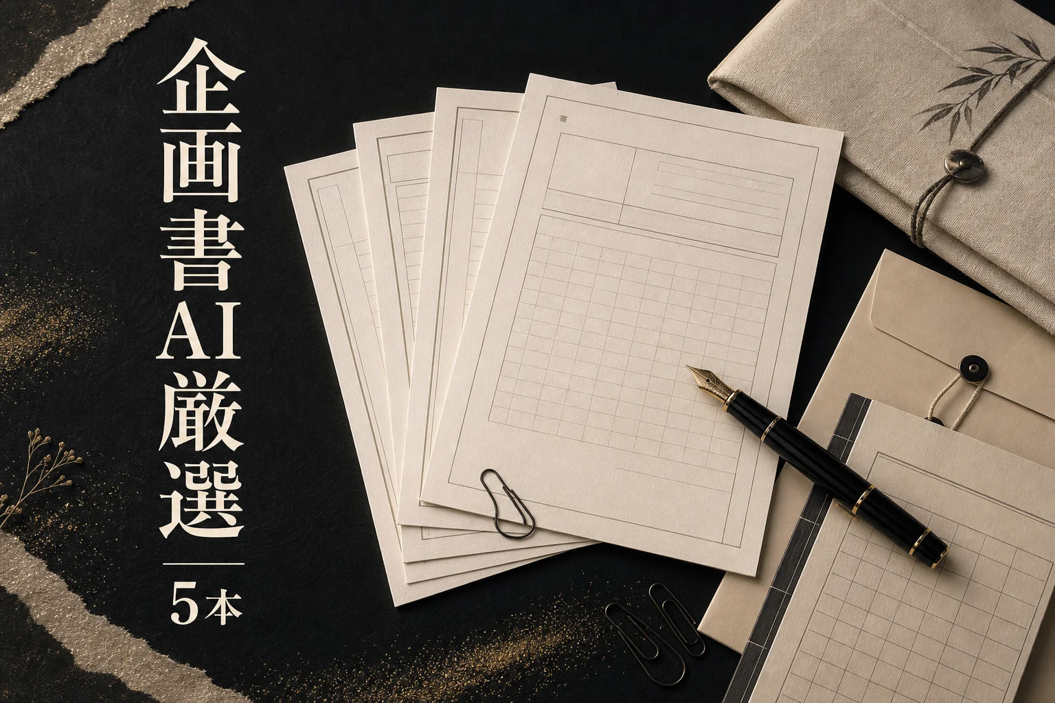 主婦・主夫の企画書作成AI 5選 月3,000円以下で始める選び方 (2026年版)