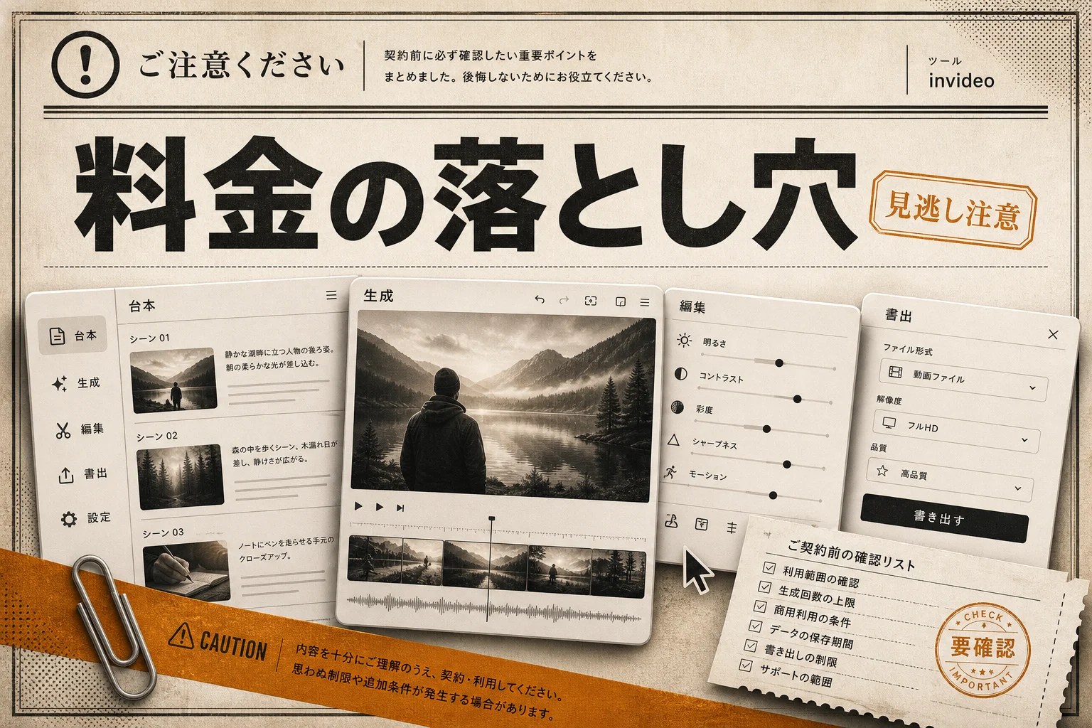 invideo AIの使い方と料金を完全ガイド 無料版の制限まで(2026年版)