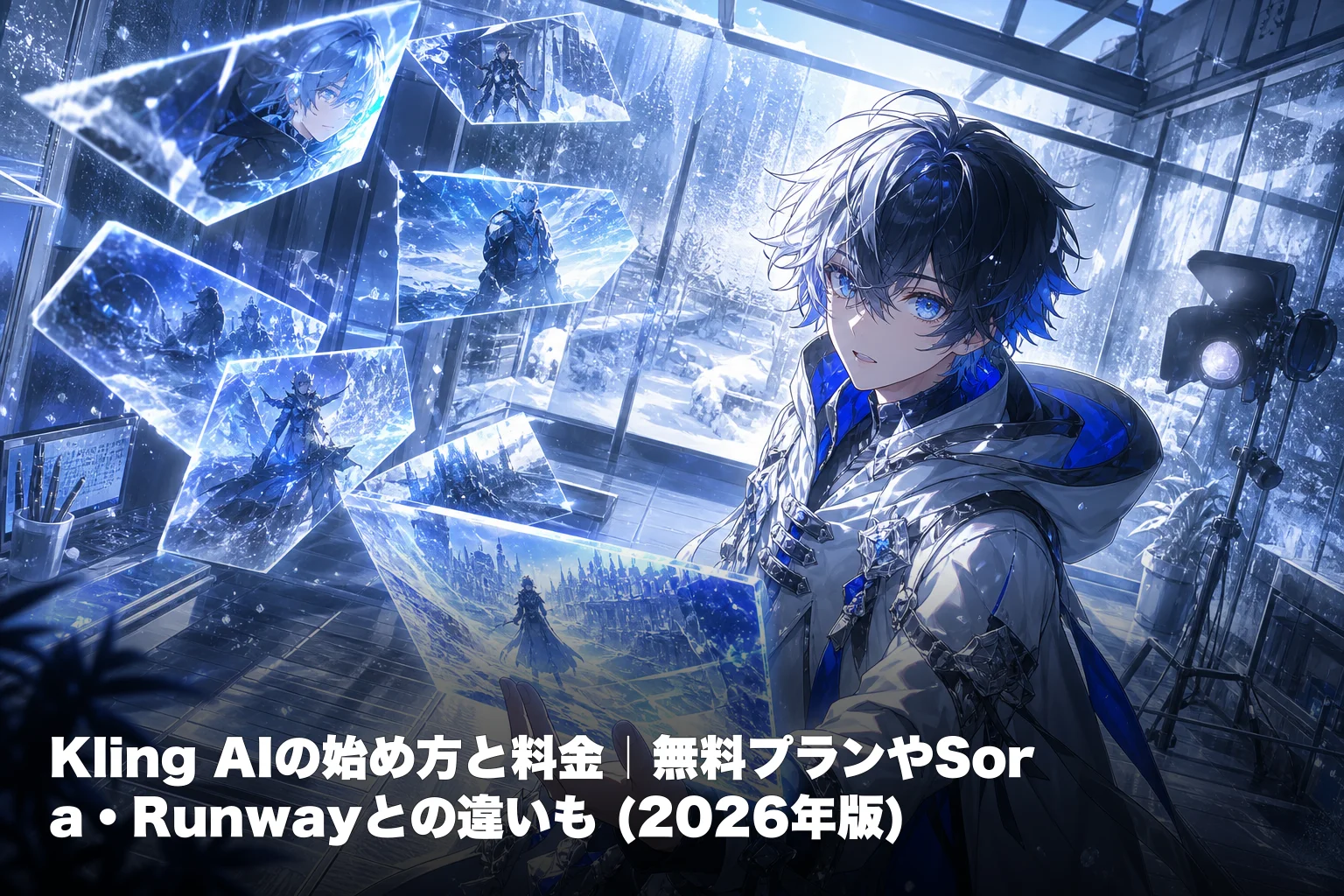 Kling AIの始め方と料金｜無料プランやSora・Runwayとの違いも (2026年版)