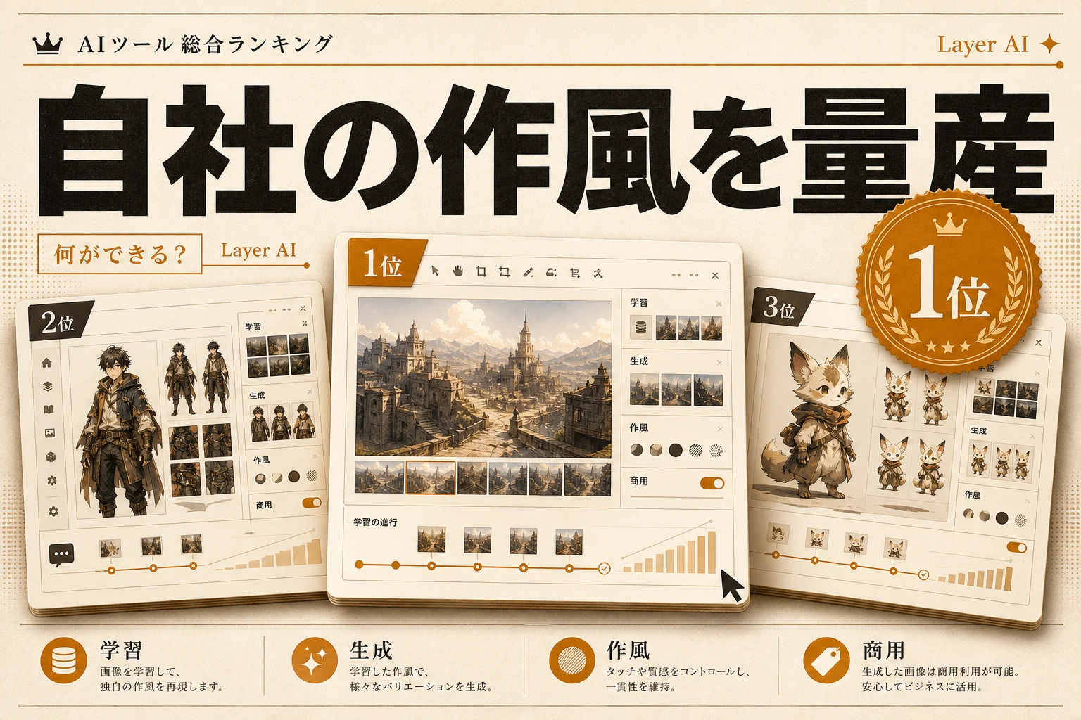 Layer AIとは？ゲーム素材を自社の作風で量産する料金と使い方 (2026年版)